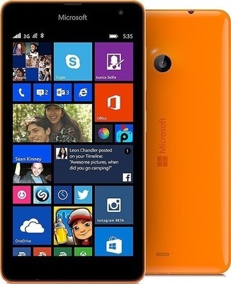 Microsoft Lumia 535 DS Bright Orange