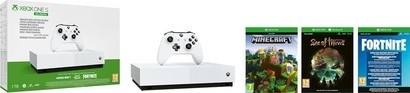 Microsoft XBOX One S 1TB All Digital + 3 hry