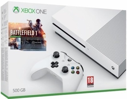 Microsoft XONE S 500GB + Battlefield 1