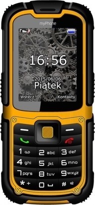 myPhone Hammer 2 oranžovo-černý