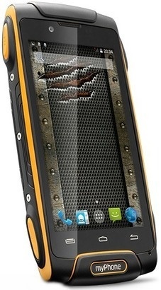 myPhone Hammer AXE 3G oranžovo-černý