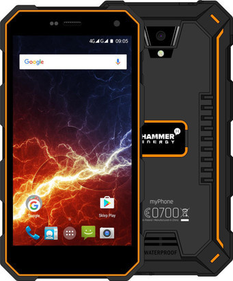 myPhone Hammer Energy 4G LTE oranžovo-černý