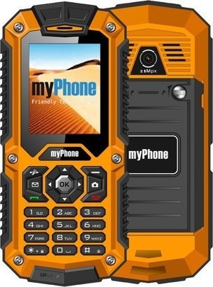 myPhone Hammer oranžovo-černý