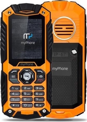 myPhone Hammer Plus oranžovo-černý