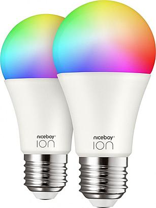 Niceboy ION SmartBulb RGB E27 set 2 ks
