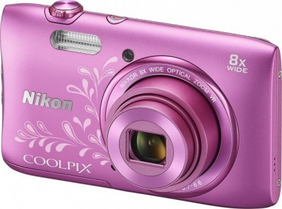 Nikon COOLPIX S3600 Pink Lineart – Spořílek.cz