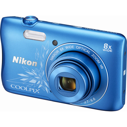 Nikon COOLPIX S3700 Blue Lineart