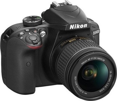 Nikon D3400+AF-P 18-55 non VR Black
