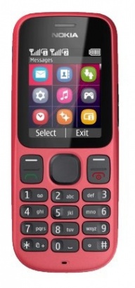 Nokia 101 Coral Red
