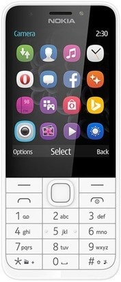 Nokia 230 DS White/Silver