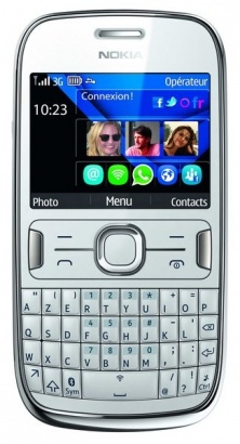 Nokia Asha 302 White