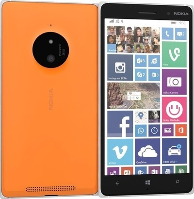 Nokia Lumia 830 Bright Orange
