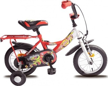 Olpran Baby extra 12" červené/bílé