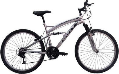 Olpran Bolt 26" celoodpružené stříbrné