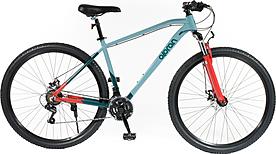Olpran CANIS 29" ALU man 19 šedé/tmavě červené/petrolejové + sleva 30 % při použití kódu