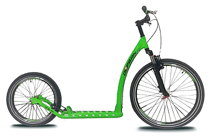 Olpran Koloběžka A6 26"/20" SUS zelená