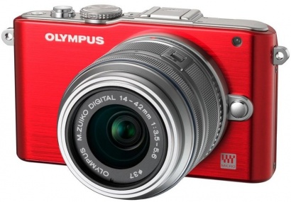 Olympus E-PL3 KIT RED/SILVER