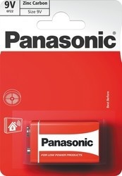 Panasonic 6F22 1BP 9V Red zn
