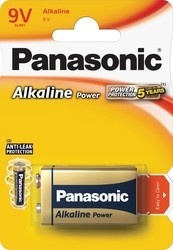 Panasonic 6LR61 1BP 9V Alk Power alk