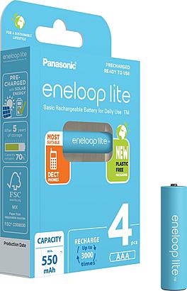 Panasonic HR03 AAA 4LCCE/4BE ENELOOP LITE N