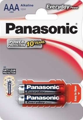 Panasonic LR03 2BP AAA Ev Power alk