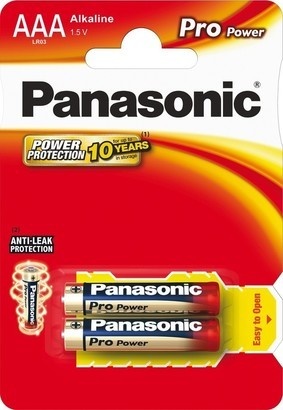 Panasonic LR03 2BP AAA Pro Power alk