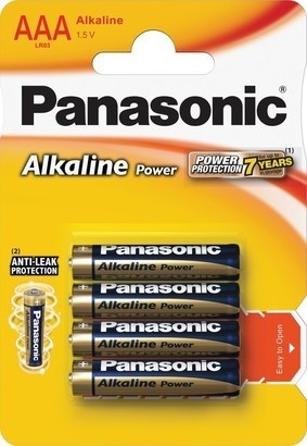 Panasonic LR03 4BP AAA Alk Power alk