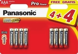 Panasonic LR03 8BP AAA Pro Power alk