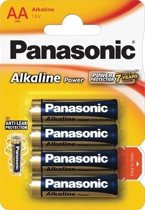 Panasonic LR6 4BP AA Alk Power alk