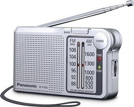 Panasonic RF-P150D stříbrné