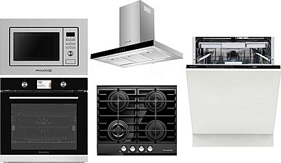 Set Philco PDI 1469 BTBIT + Philco PEI 729 TCD + Philco PGG 64 W + Philco PMD 2085 BIX + Philco POB 7810 CBX