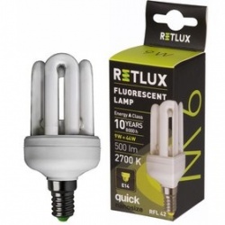 RETLUX RFL 42 4U-T3 9W E14