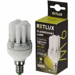 RETLUX RFL 62 6U-T2 9W E14