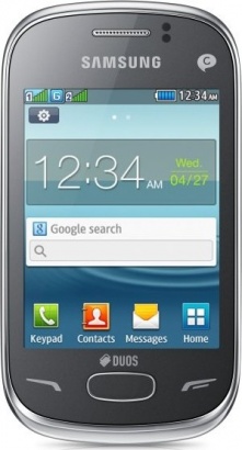 Samsung GT S3802 Rex 70 Duos Silver