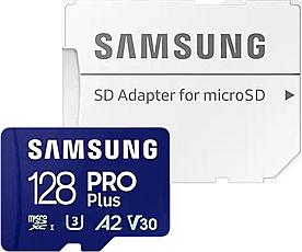 Samsung MicroSDHC 128GB PRO Plus+ SD adaptér