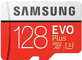 Samsung MicroSDXC 128GB EVO Plus+SD adaptér