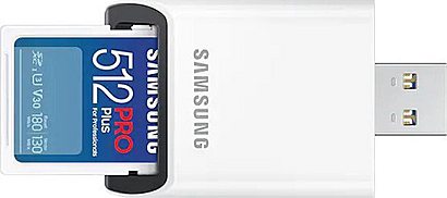 Samsung SDXC karta 512GB PRO PLUS+USB ad