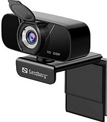 SANDBERG USB Chat Webcam 1080P HD, černá