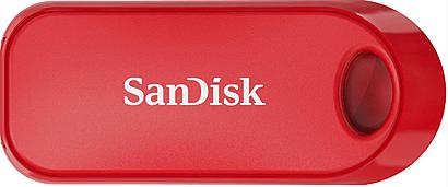 Sandisk 186481 USB FD 32GB Cruzer Snap Red