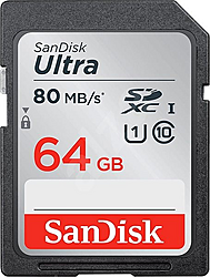 Sandisk 186557 SDXC 64GB 100MB/s