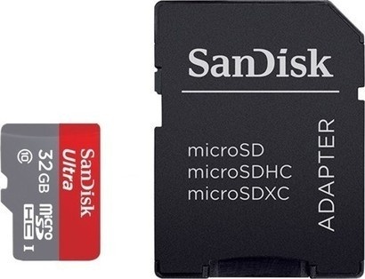 Sandisk MicroSDHC 32GB CL10