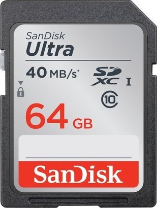 Sandisk SDXC 64GB CL10 40MBs