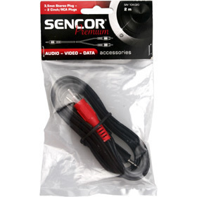 Sencor SAV 104-020 3,5jack - 2xRCA M P