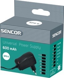 Sencor SPS 6 Zdroj Stab. 600 mA univerzální