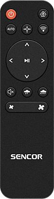 Sencor SRXD 9012 Dálkový ovladač SRV 90x
