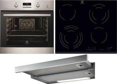 Set Electrolux EOB 3454AOX + EHF 6343FOK + ELITE 14LUX GR IX/A/60