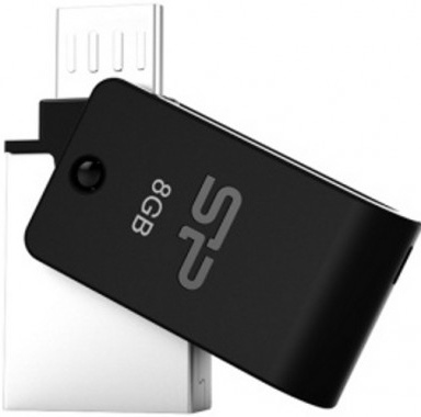 Silicon Power USB-OTG disk 8GB SP008GBUF2X21V1K