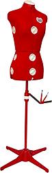 Singer SM/MD RED DRESSFORM