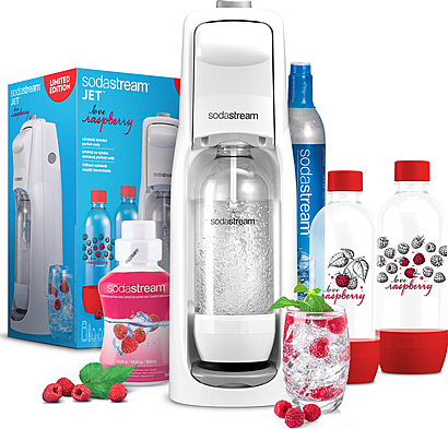 SodaStream Jet MegaPack Love Raspberry
