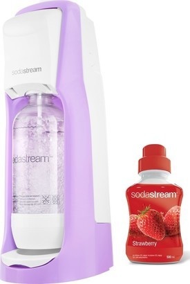 SodaStream Jet Pastel Violet + jahoda sirup